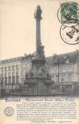 BR55800 Monument David Verviers Belgien 1