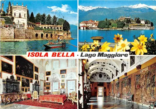 BG6592 Schiff Bateaux Isola Bella Lago Maggiore Italien