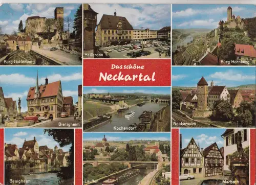 BF26246 Neckartal Multi Views Germany Front/Back Bild