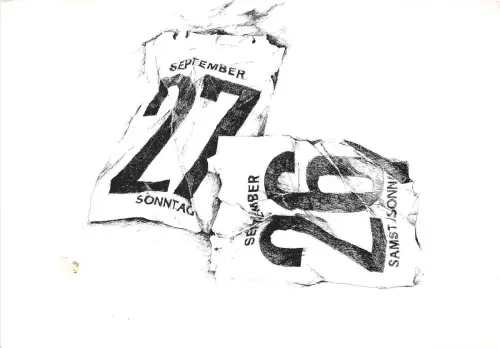 BF39053 Wochenende im September Leontin Plosca Gemälde Kunst Postkarte