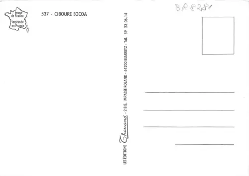 BR8281 Ciboyre Socoa france