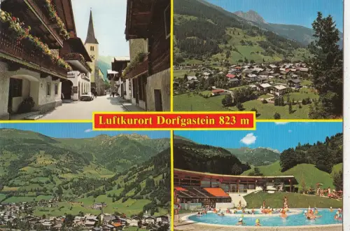 BF24953 dorfgastein dorfstrasse deutschland Vorder-/Rückbild