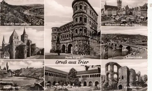 BF14983 Trier Mehrfachansichten Deutschland Vorder-/Rückbild