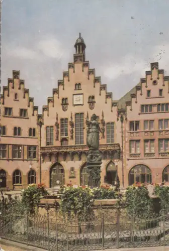 BF25246 frankfurt am main romer rathaus deutschland Vorder-/Rückbild