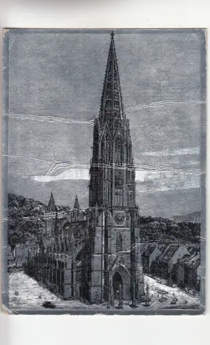 BF23858 freiburg schwarzwald münster germany front/back image