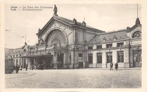 B93627 liege la gare des guillemins echtfoto belgien