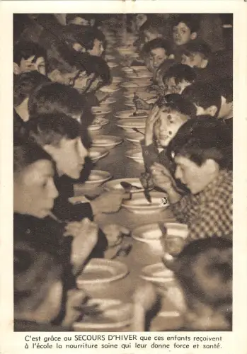 BR55127 La soupe quotidienne a l ecole realisations du secors d Hiver belgien