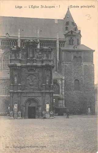 B93740 liege l eglise st jacques belgium