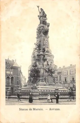 B93335 statue de marnix anvers belgien
