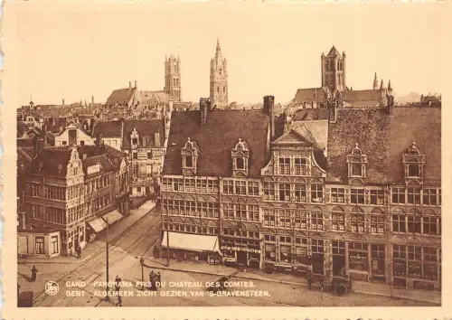 BR41068 A;gemeen zicht gezien van s grabensteen Gent Belgien