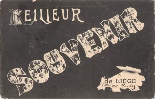 BR72453 souvenir de le liege belgien