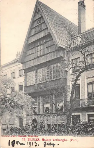 BR55855 Maison Berhaeghe Brügge Belgien