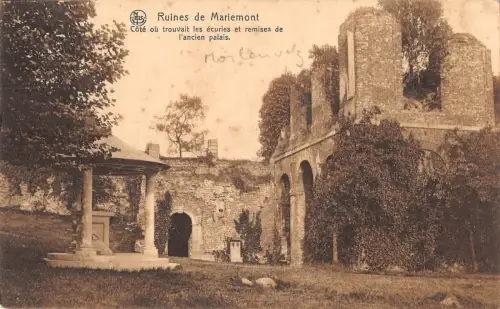 BR56046 Ruines de mariemont Morlanwelz Belgien