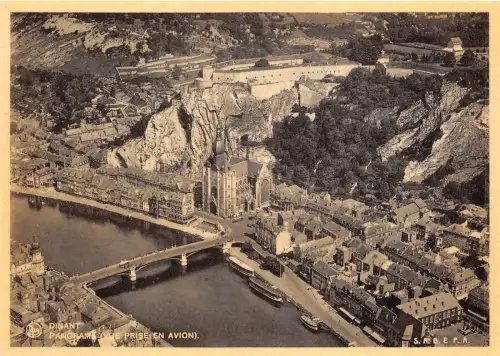 BR41422 Panorama vue prise en avion Dinant Belgien