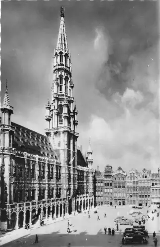 BR18494 Bruxelles Hotel de ville belgium