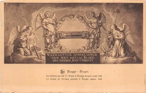 BR19818 Brügge Brügge la relique du st sang veneree a brügge belgien Postkarte
