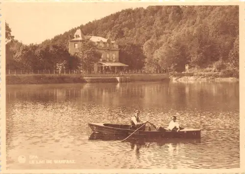 BR41444 Le lac de Warfaaz Spa Belgien