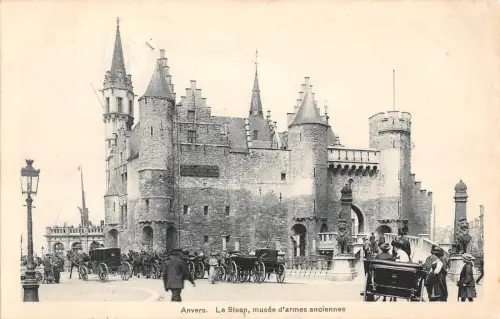 B98336 anvers le steil musee d armes anciennes wagen belgien