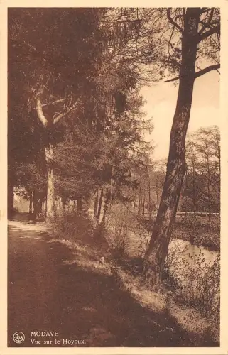 BR55154 Vue sur le Hoyoux Modave belgium