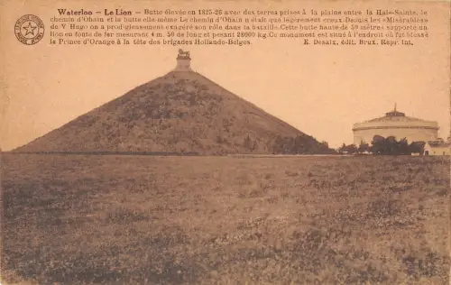BR70814 Waterloo le Löwe Belgien