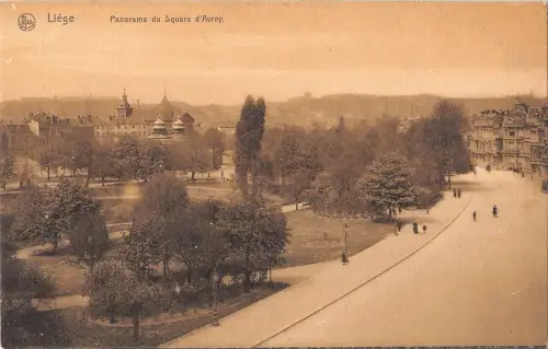 BR72458 panorama du square d avroy liege belgien