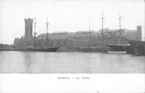 BR55216 la gare Ostende belgien