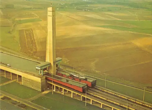 BR56938 vue aerienne du plan inclineRonquieres Belgien