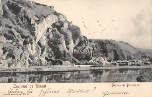 BR72500 ruines de poilvache dinant belgium