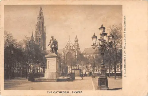 BR80220 die Kathedrale Anvers Belgien