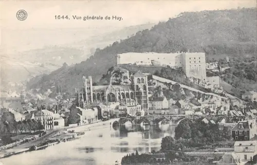 BR55504 Vue generale de Huy belgium