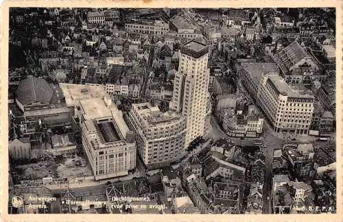BR51113 Anvers vue prise en avion Belgien