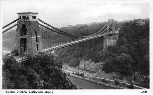 BR38237 Bristol Clifton Hängebrücke England