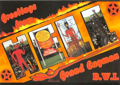 Lot167 Karibik Grand Cayman Grüße aus der Hölle