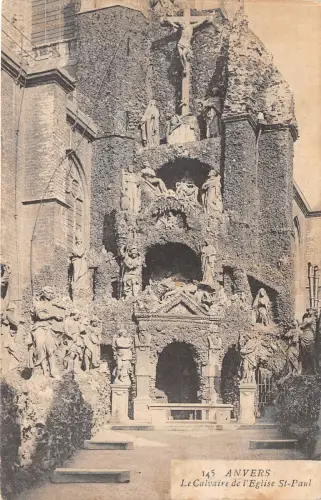 Br35226 Anvers Le Calvaire de l eglise St. Paul belgien