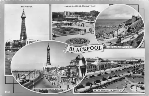 uk52099 blackpool echtfoto uk