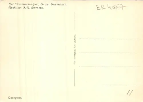 BR40977 Het brouwerswapen rembrandtsplein amsterdam Niederlande