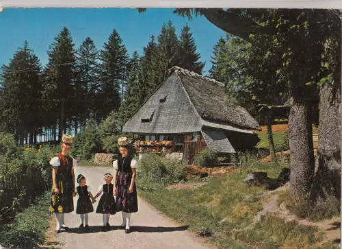 BF23786 schwarzwald trachten germany Vorder-/Rückbild