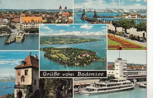 BF23908 Bodensee Schiff Bateuax Deutschland Vorder-/Rückbild