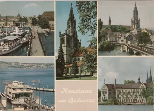 BF26228 Konstanz am Bodensee Schiff Deutschland Vorder-/Rückbild