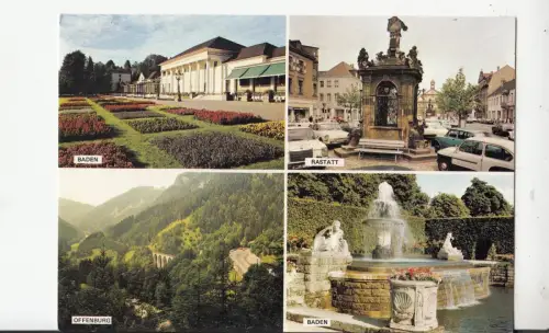 BF24085 baden rastatt offenburg baden germany front/back image