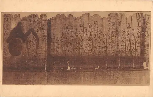 BT4498 Musees royaux du cinquantenaire Bruxelles papyrus de negerrenpet Belgien