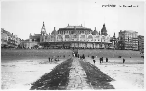 BR11666 ostende le Kursaal belgien Echtfoto