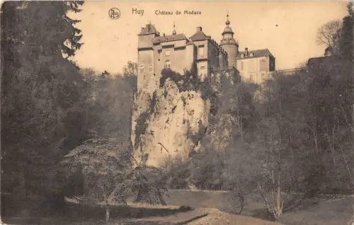 BR55502 Chateau de Modave Huy Belgien