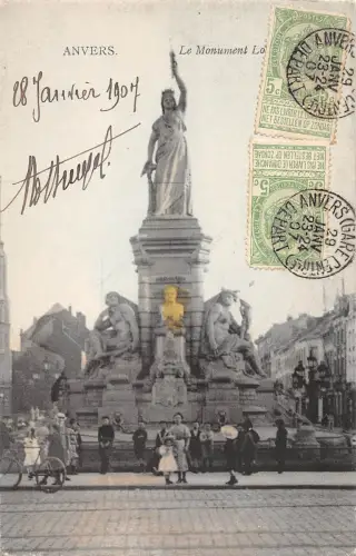 BR78178 anvers le monument belgien