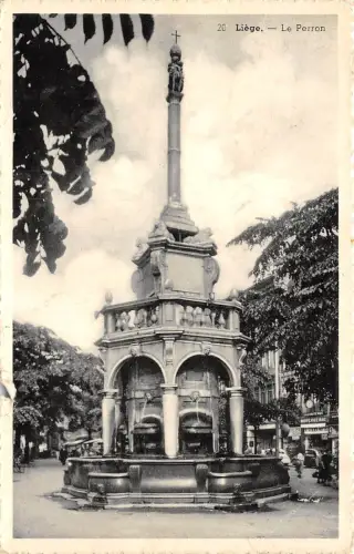 BR20595 Liege le peron Belgien