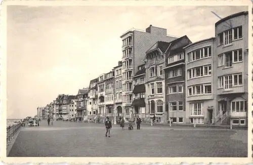 BR55391 Digue de mer Westende belgien