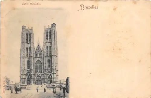 B94309 eglise st gudule bruxelles belgium