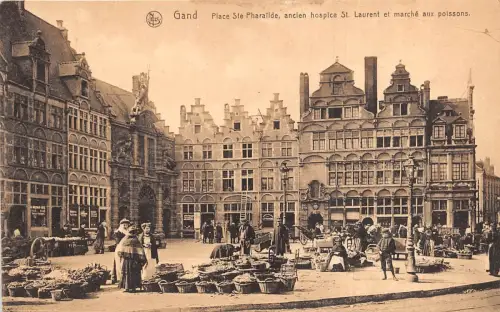 Br36100 Gendand Place Set. Pharailde Belgien