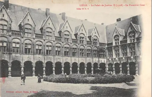 BR55079 Le palais de Justice Liege belgien