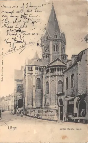BR16675 Liege Eglise Sainte Croix belgium